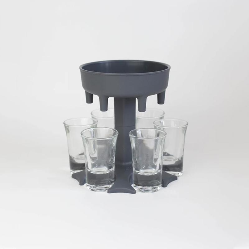 6 Shot Glass Dispenser and Holder