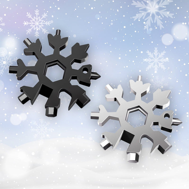 Saker® 18-in-1 stainless steel snowflakes multi-tool