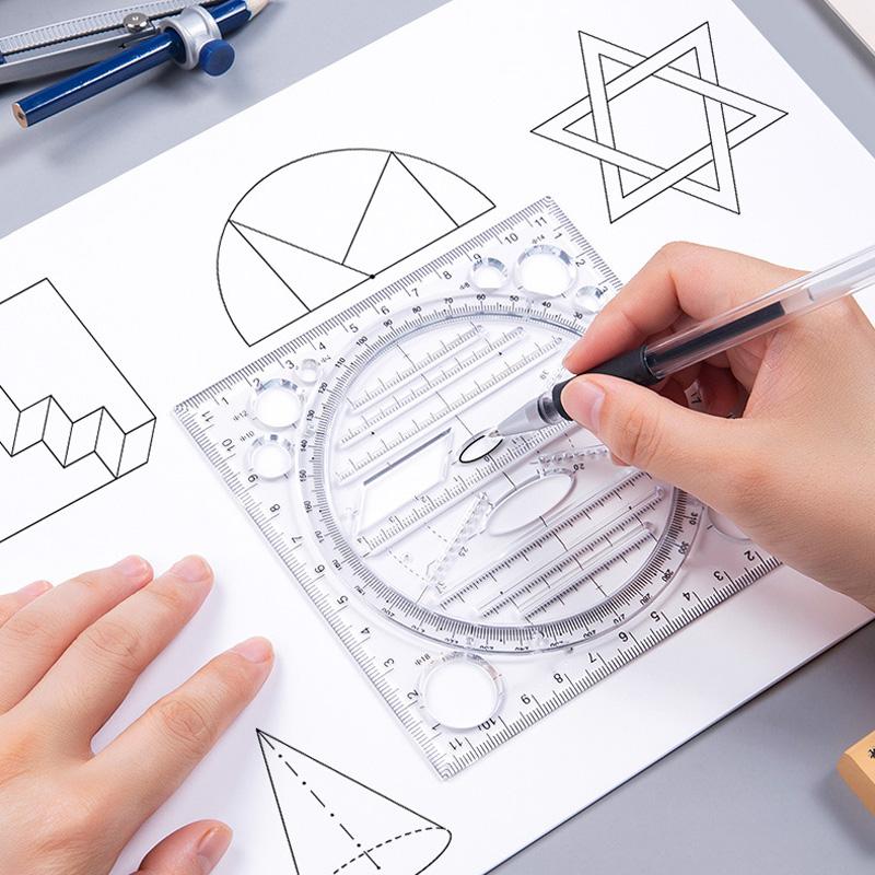 Multifunctional Drawing Ruler