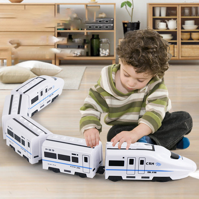 Electric Universal Simulation High Speed Railway Train Toy