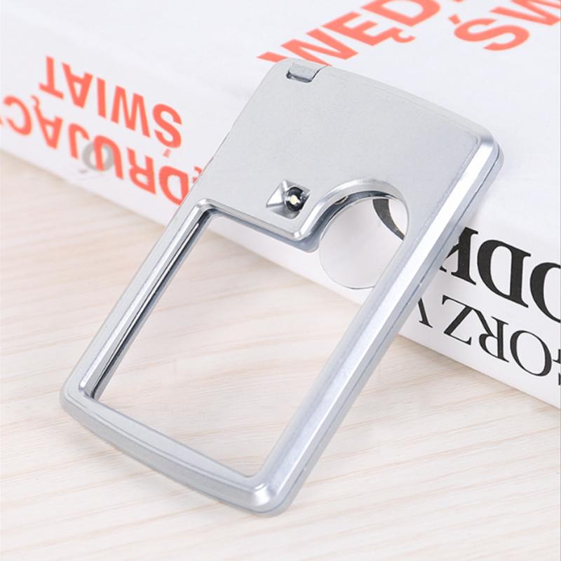 LED Card Type Magnifier For Reading