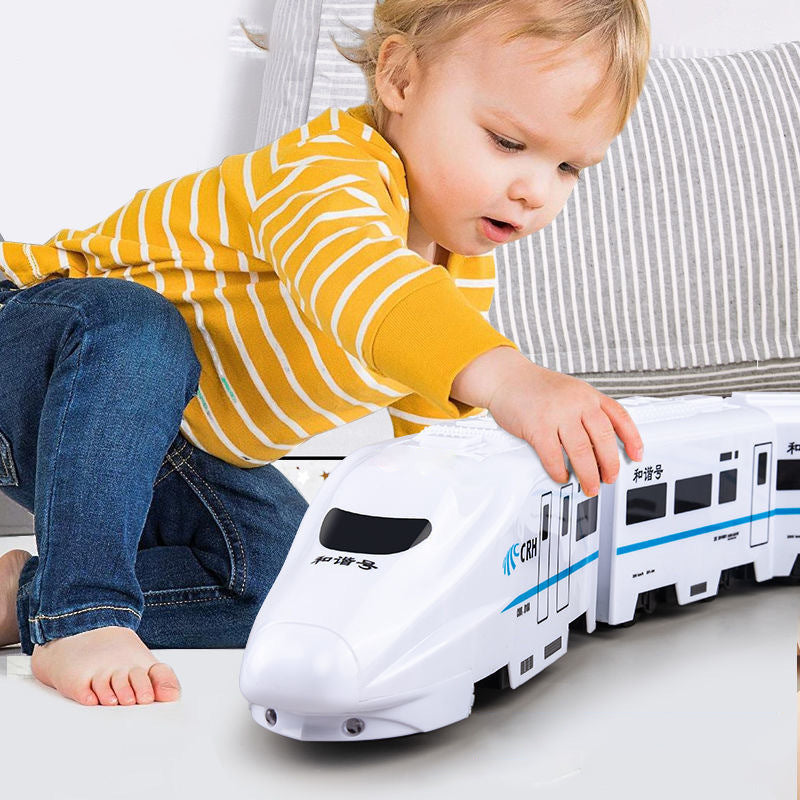 Electric Universal Simulation High Speed Railway Train Toy